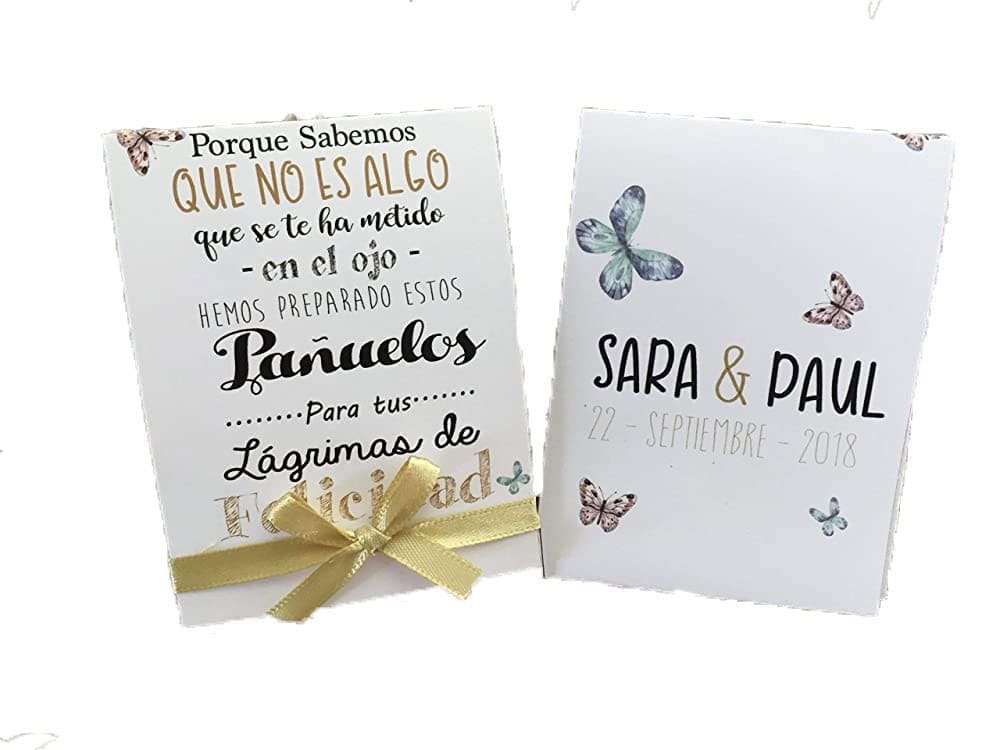 Pañuelos boda